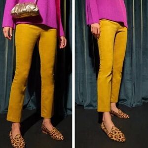 Tuckernuck Mustard Ankle Pants size Small NWT